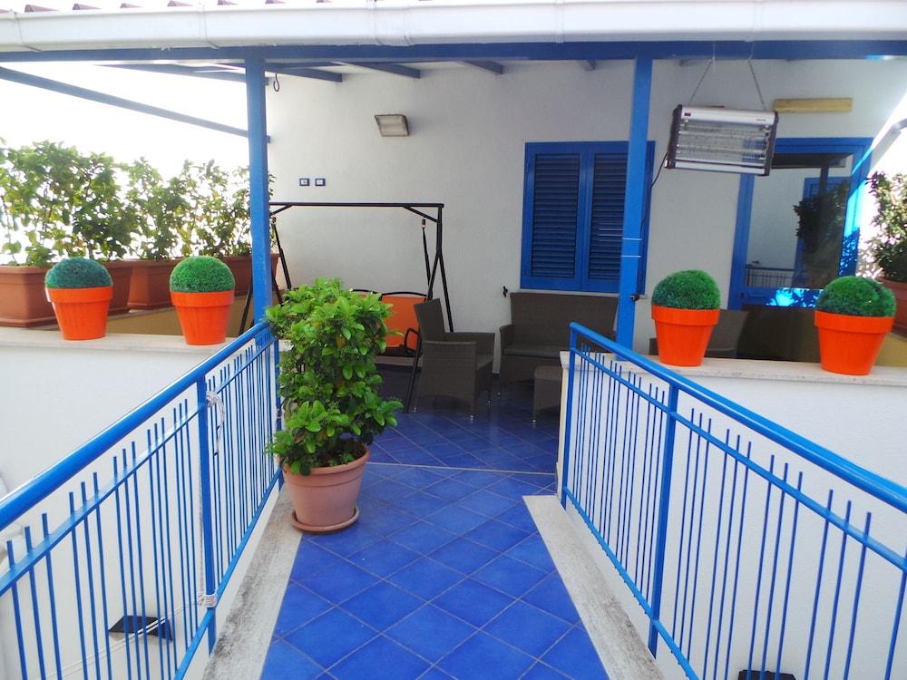Al Baglio Hotel Mondello Bagian luar foto