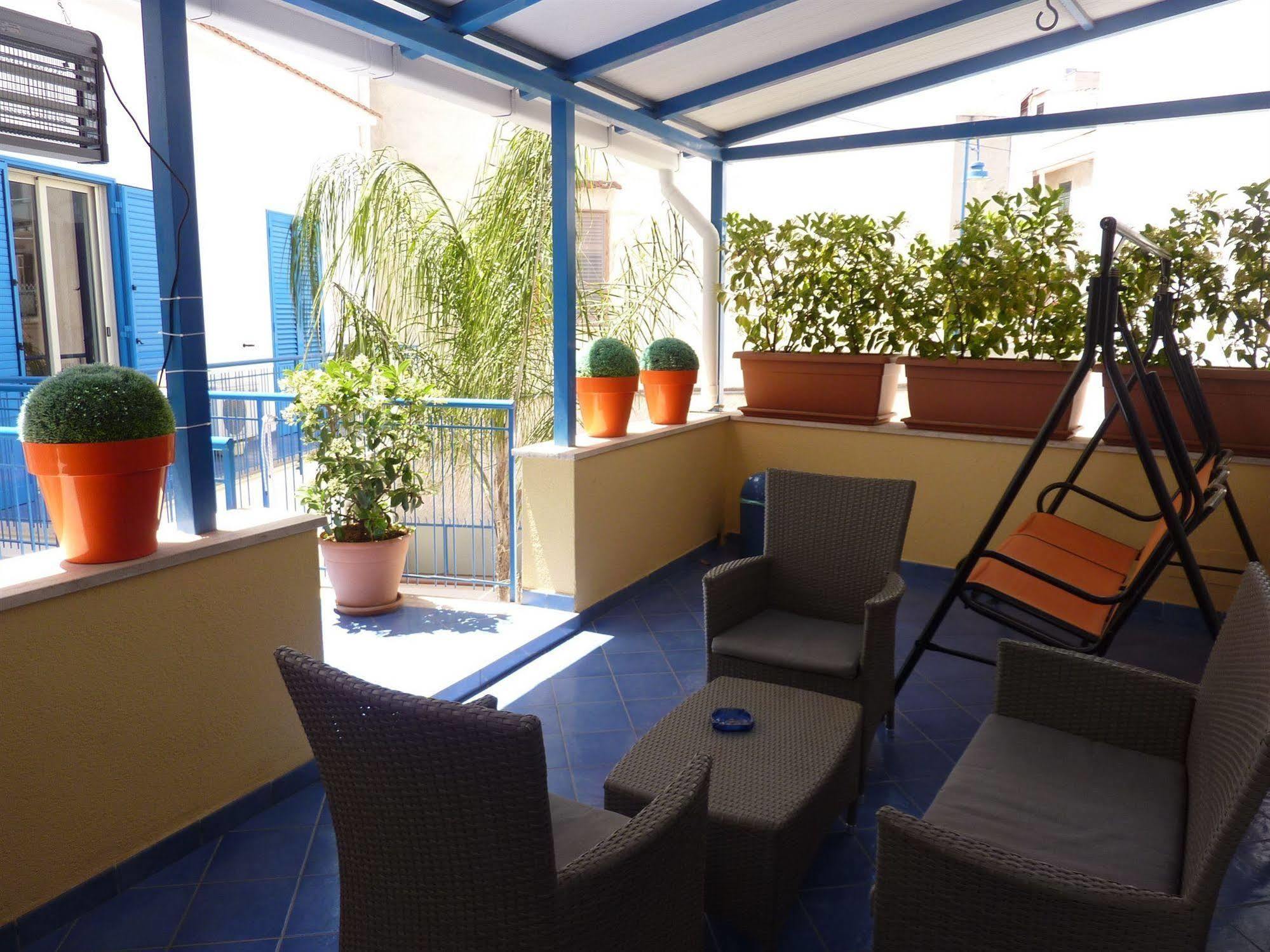 Al Baglio Hotel Mondello Bagian luar foto